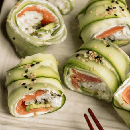 Salmon Cucumber Roll