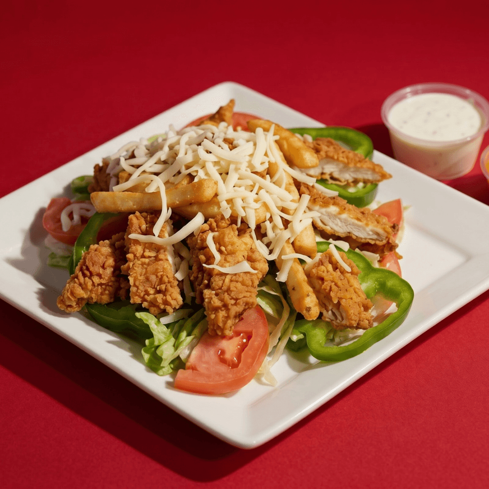 Crispy Chicken Salad