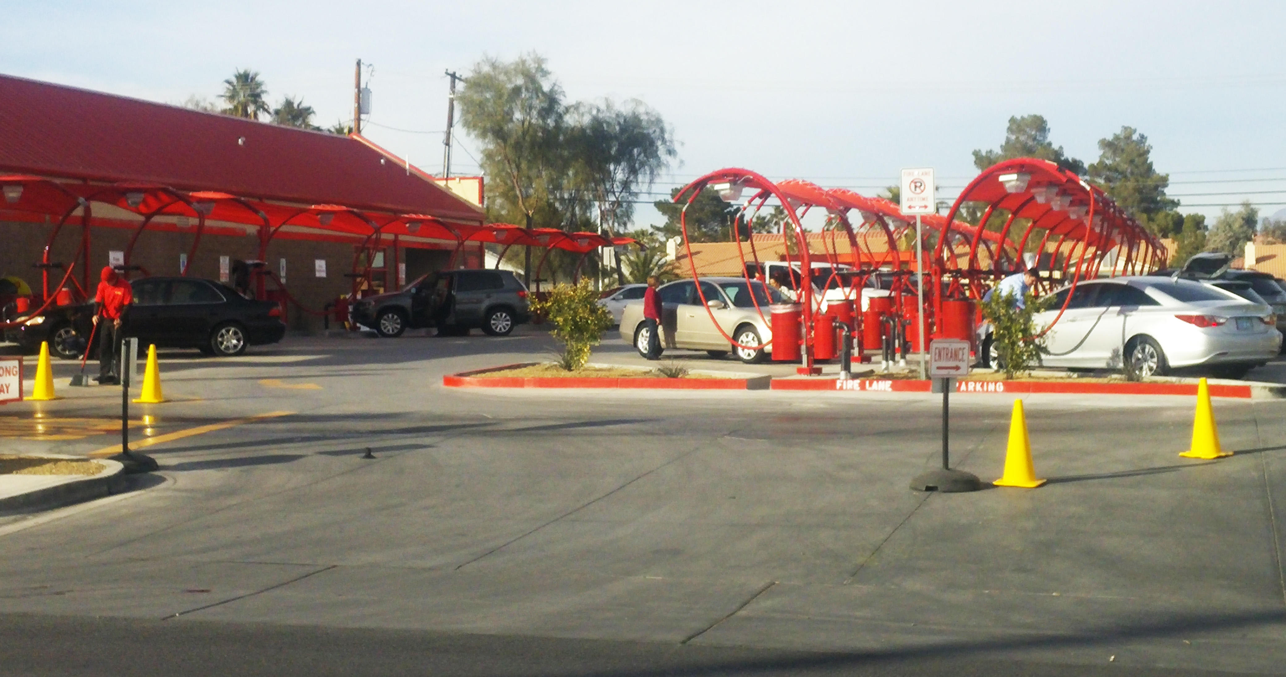 Upper Image Car Wash Photo