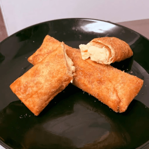 Strawberry Cheese Cake Pastry Rolls