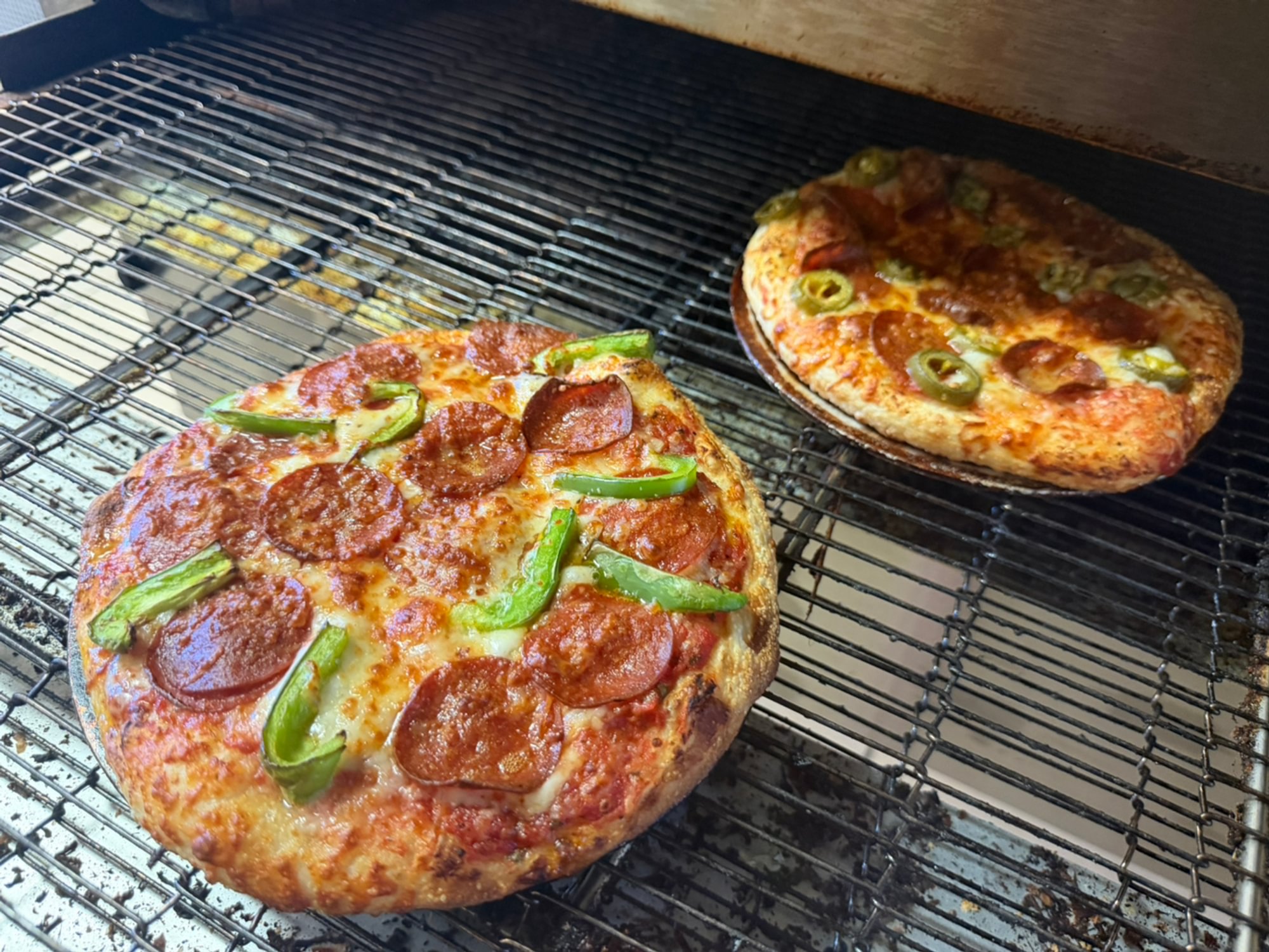 Mini 2-Topping Pizza & 12 oz Soda