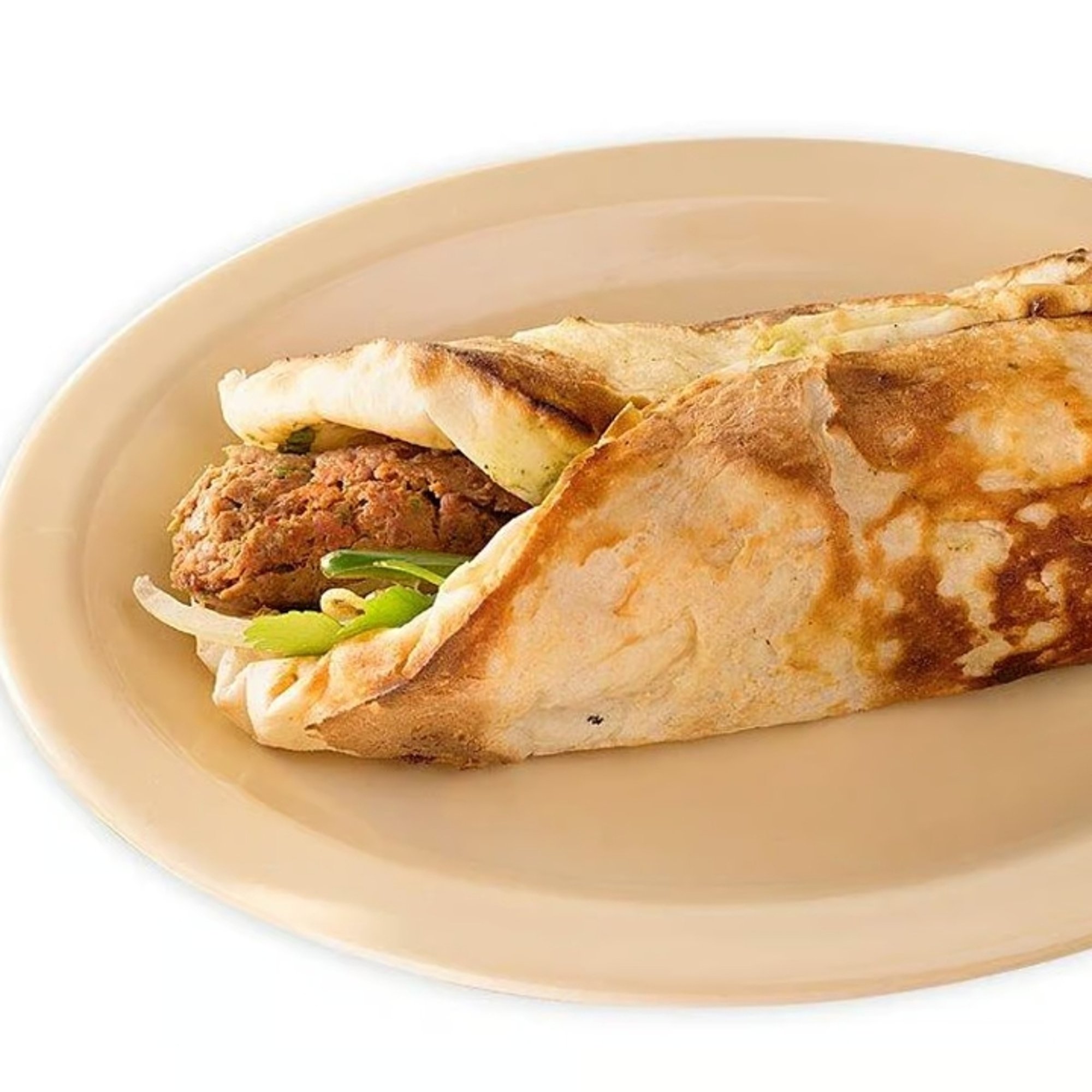 Beef Seekh Naan Roll