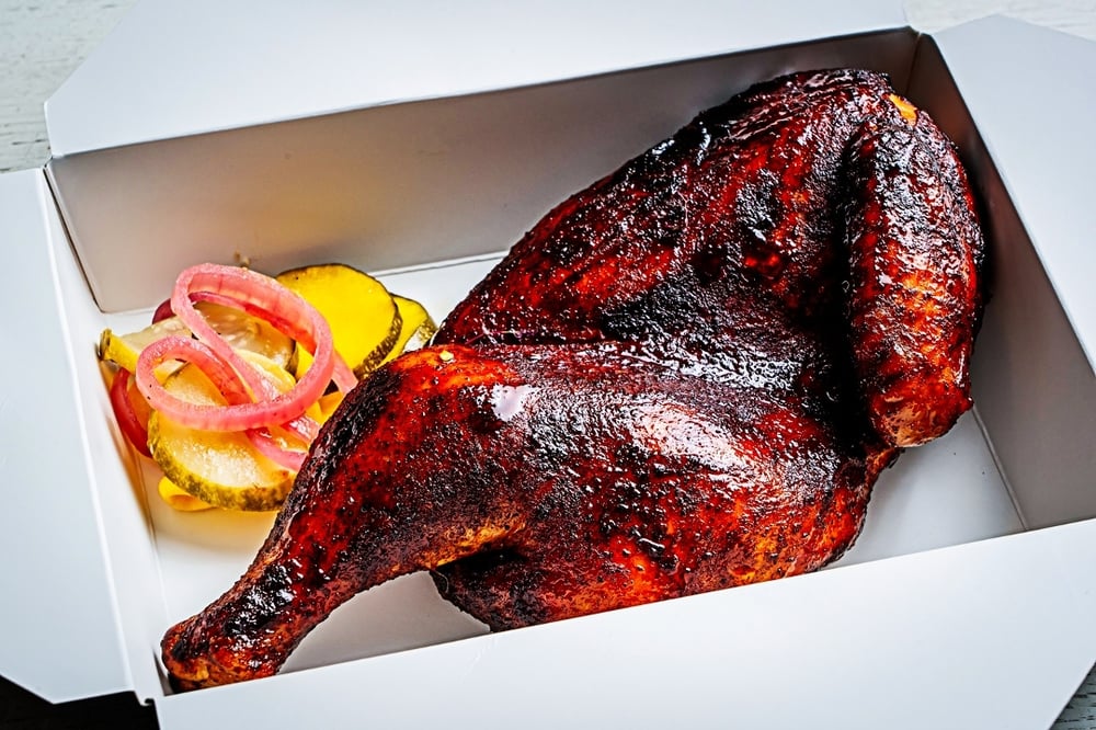 ¼ Slow Smoked Chicken (GF)