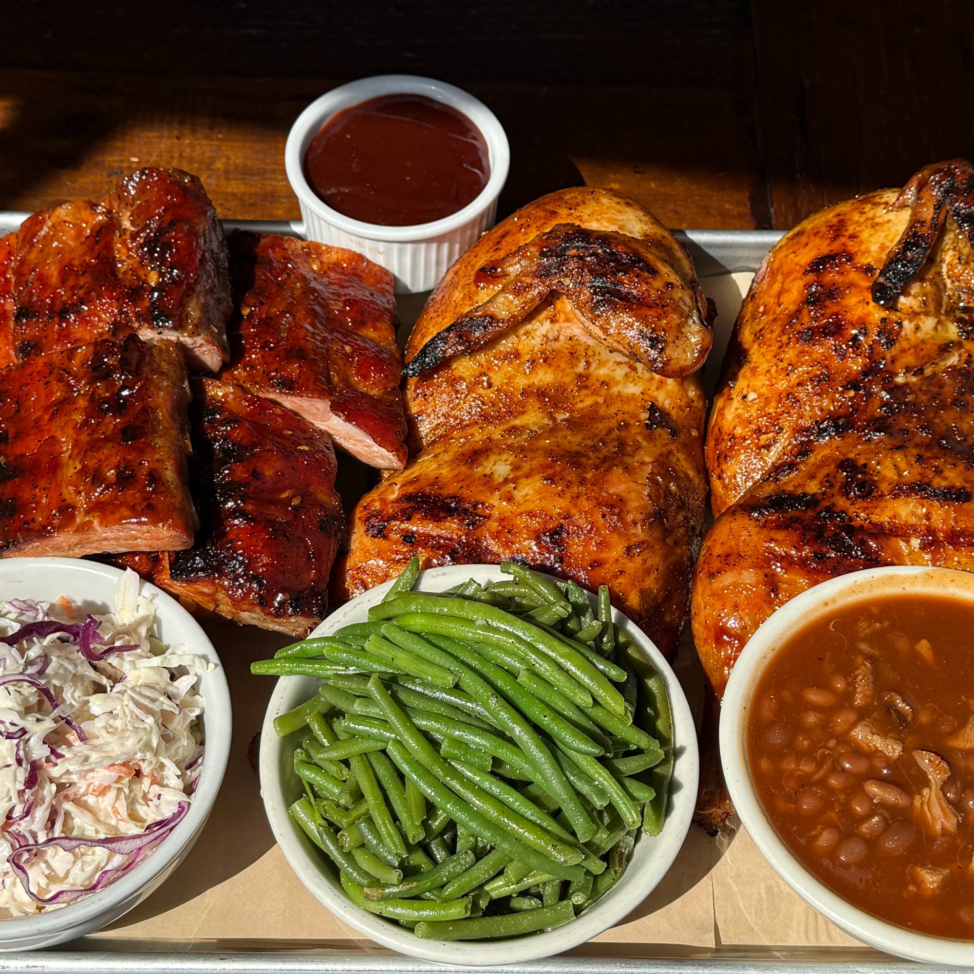 Chicken & Ribs Meal