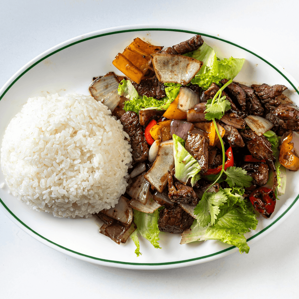 Beef Chunk Steak/Cơm Bò Lúc Lắc