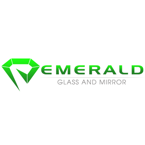 Emerald Glass &amp; Mirror Logo