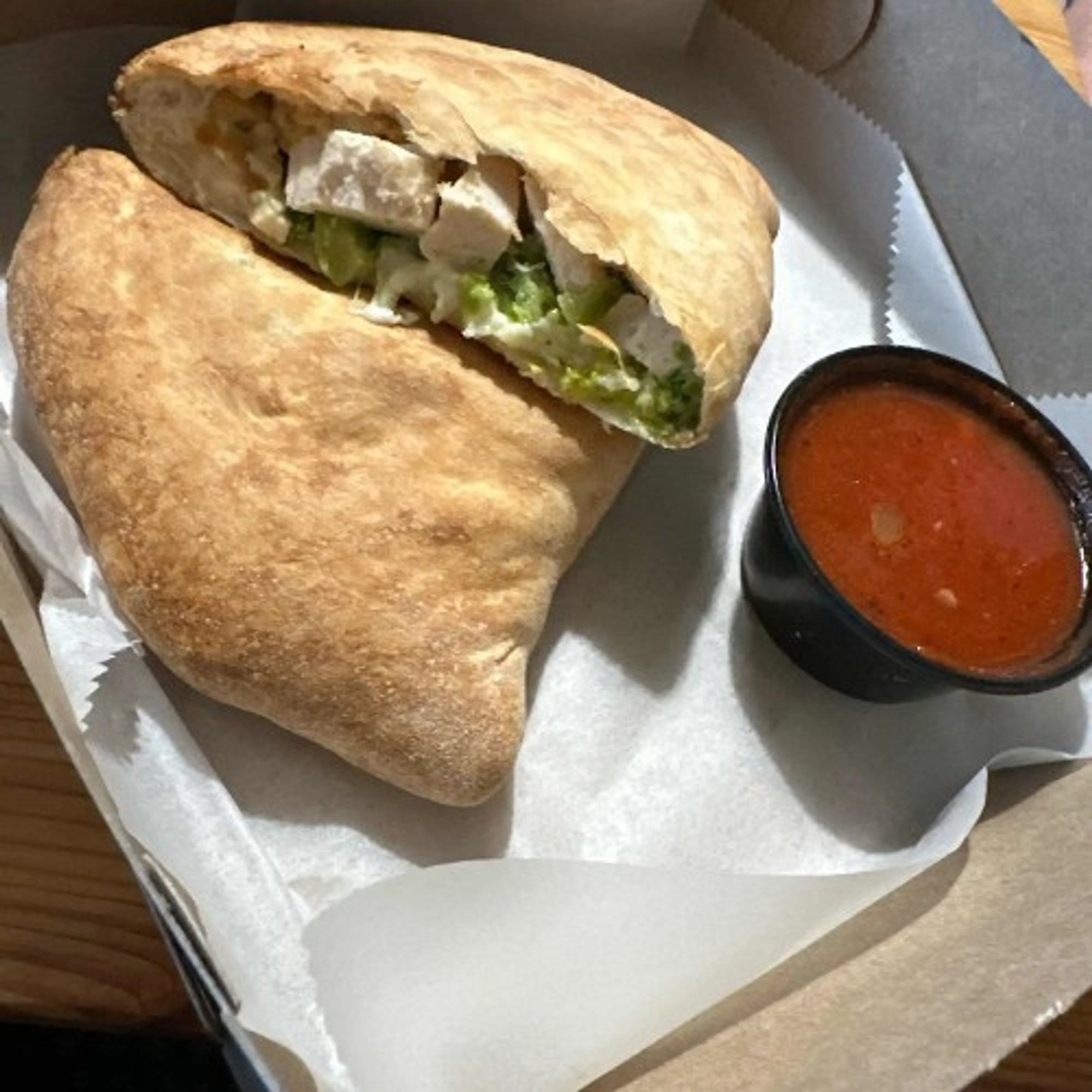 Chicken & Broccoli Calzone