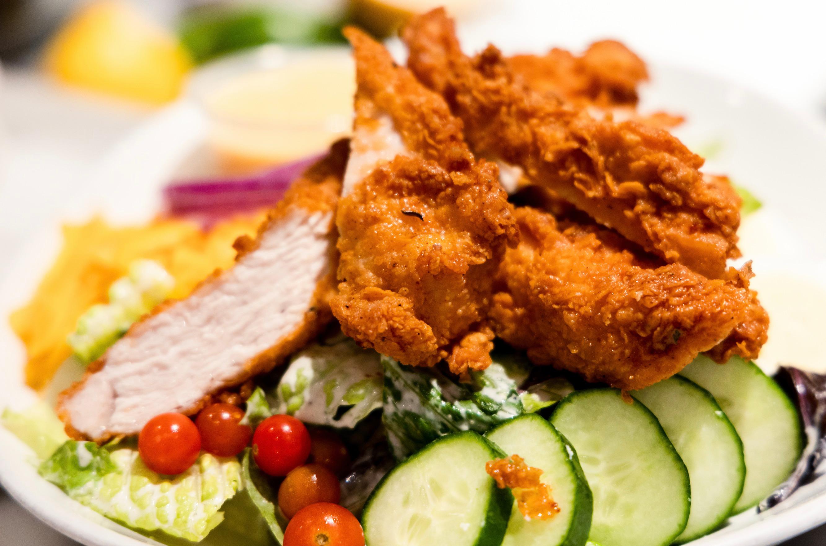 Crispy Chicken Salad