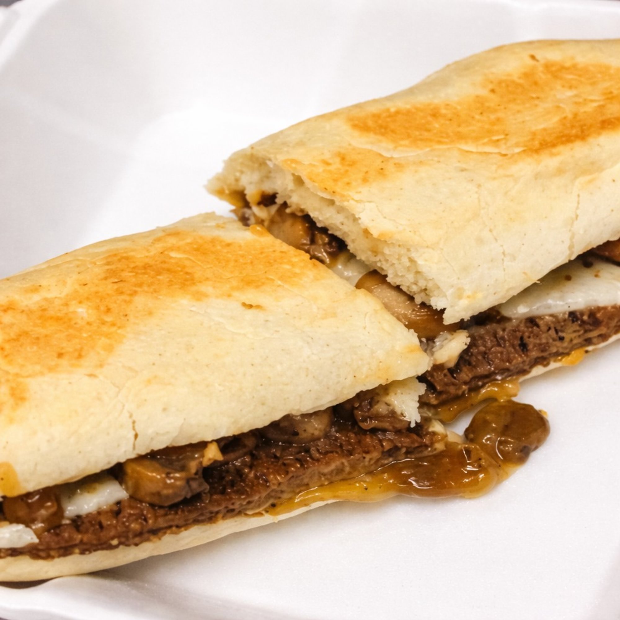Steak Hoagie Sandwich