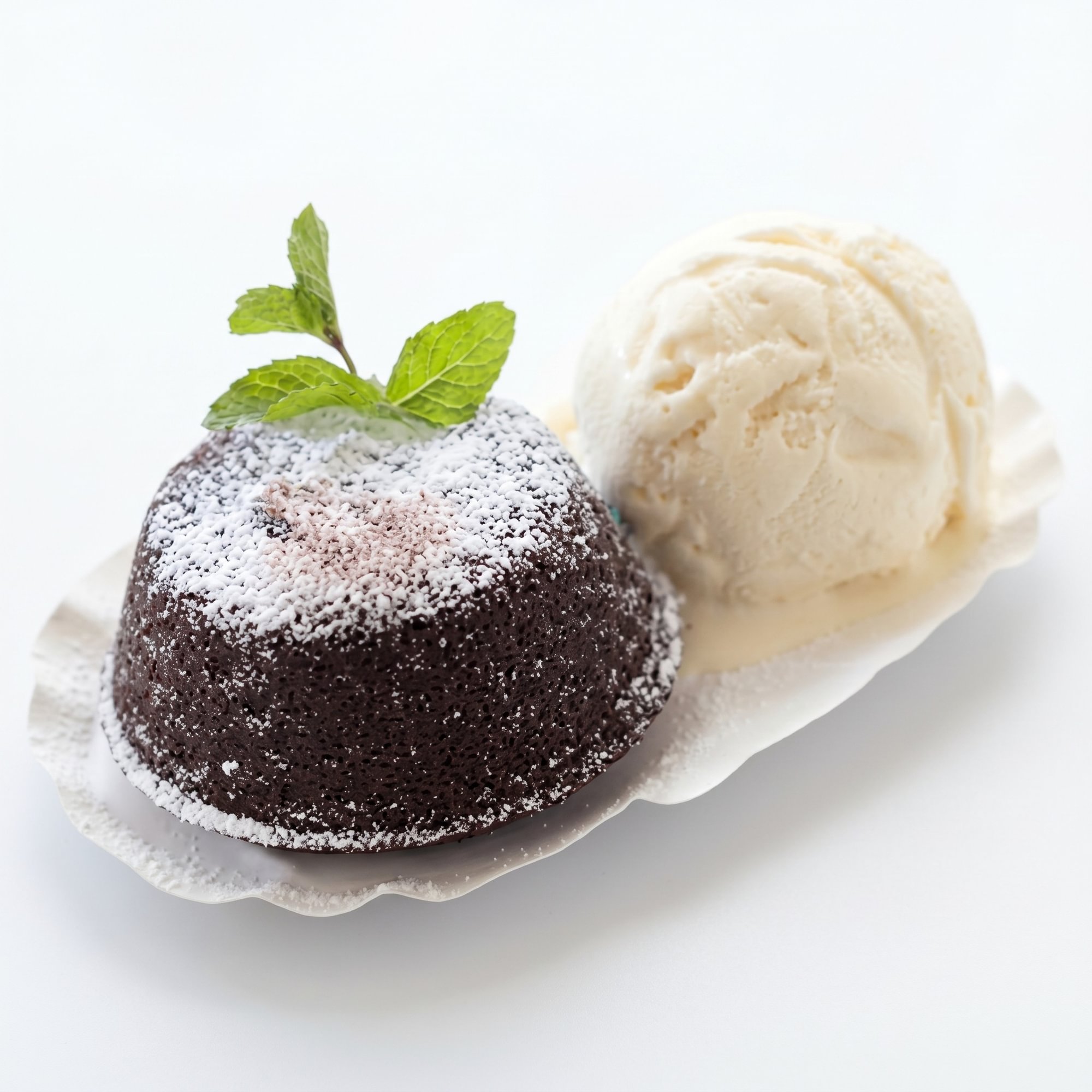 Chocolate Lava with Ice Cream