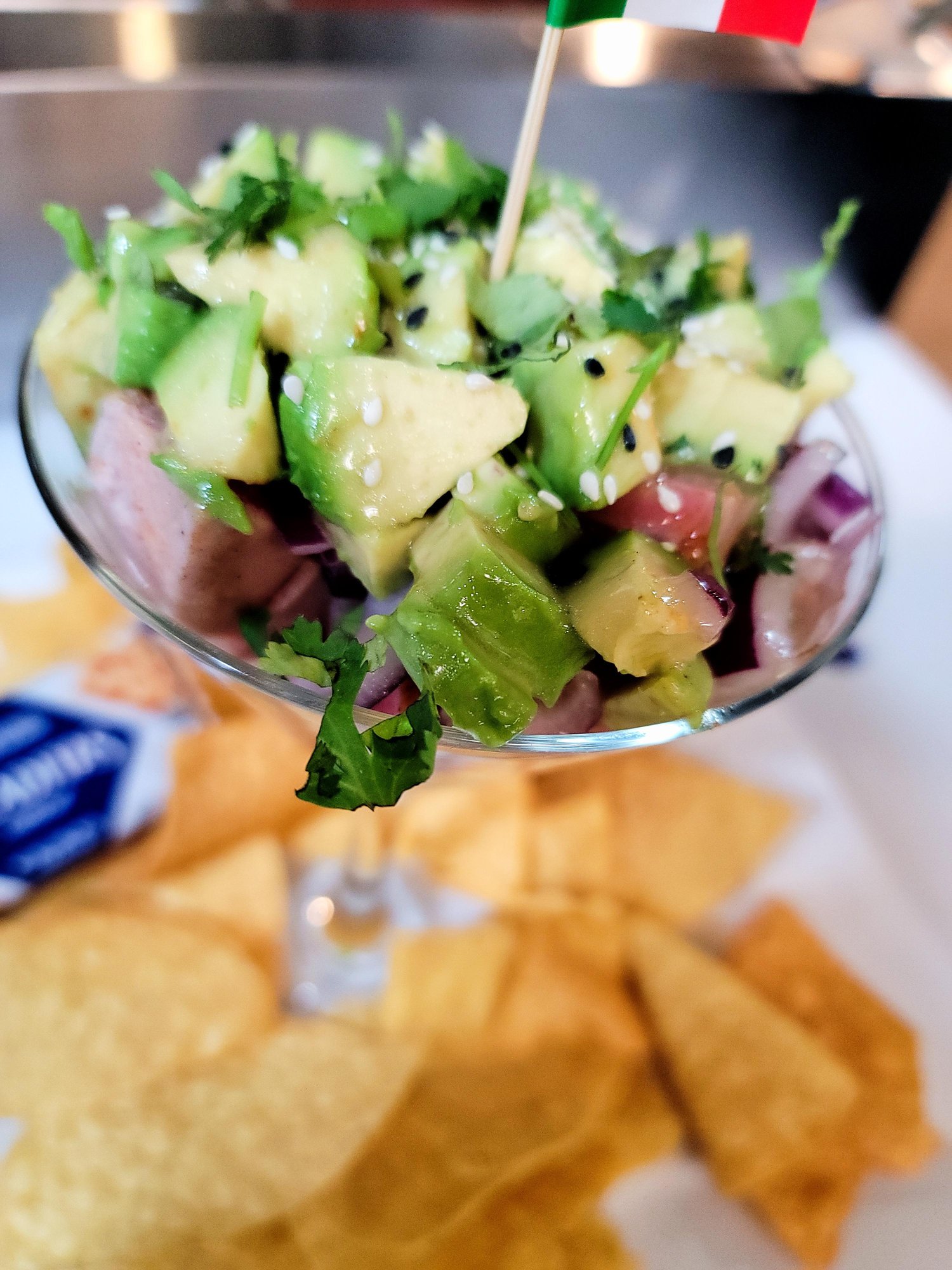 Mexican Tuna Martini
