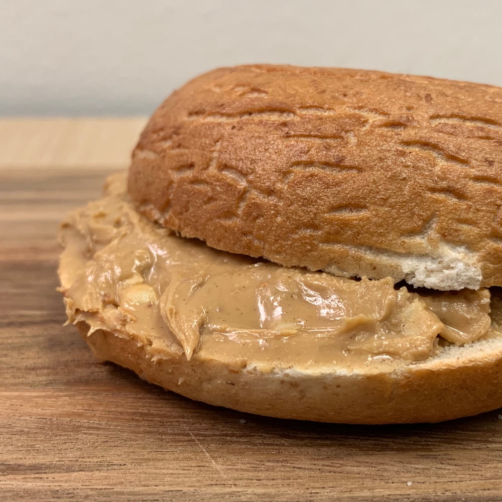 Bagel + Peanut Butter.