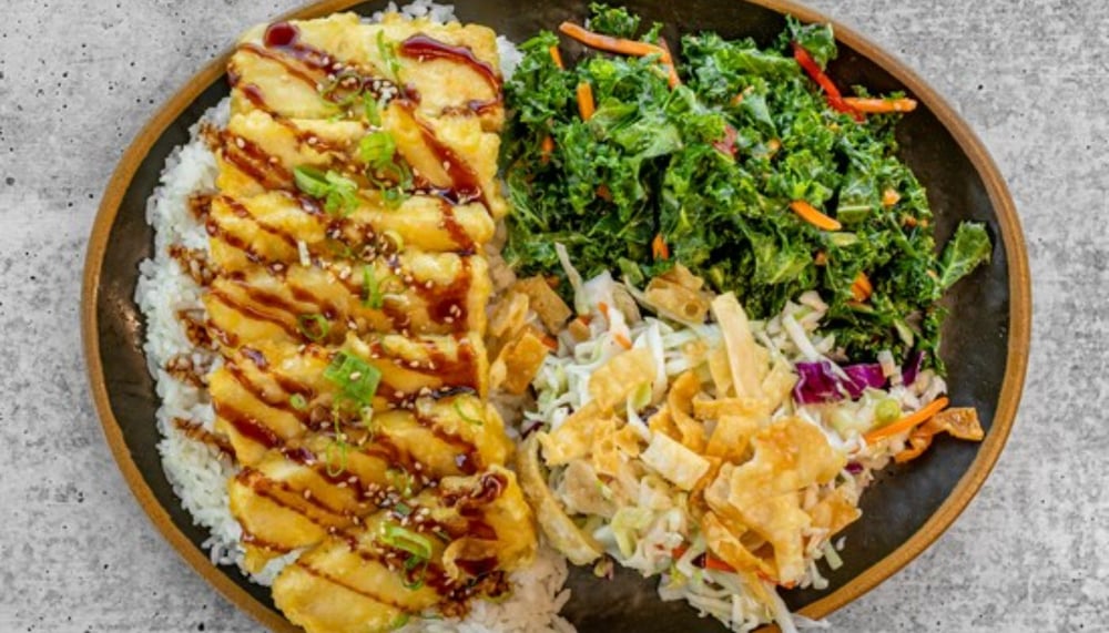 Tofu Tempura Plate