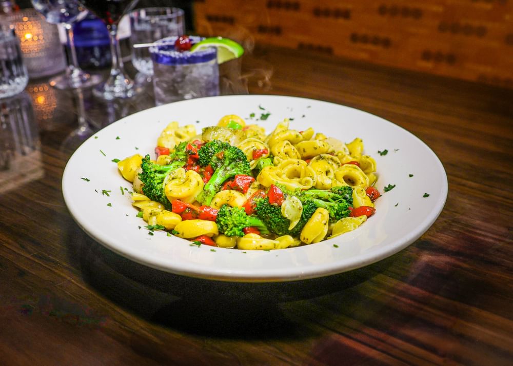 Pesto Tortellini W/Scallops