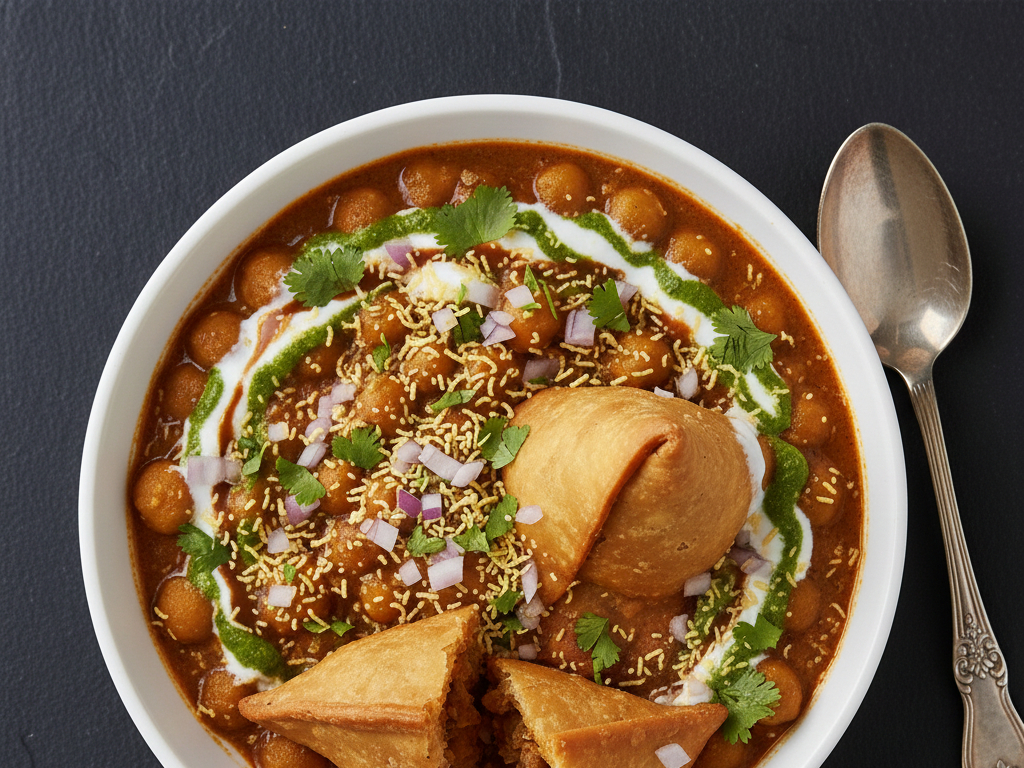 Samosa Chaat