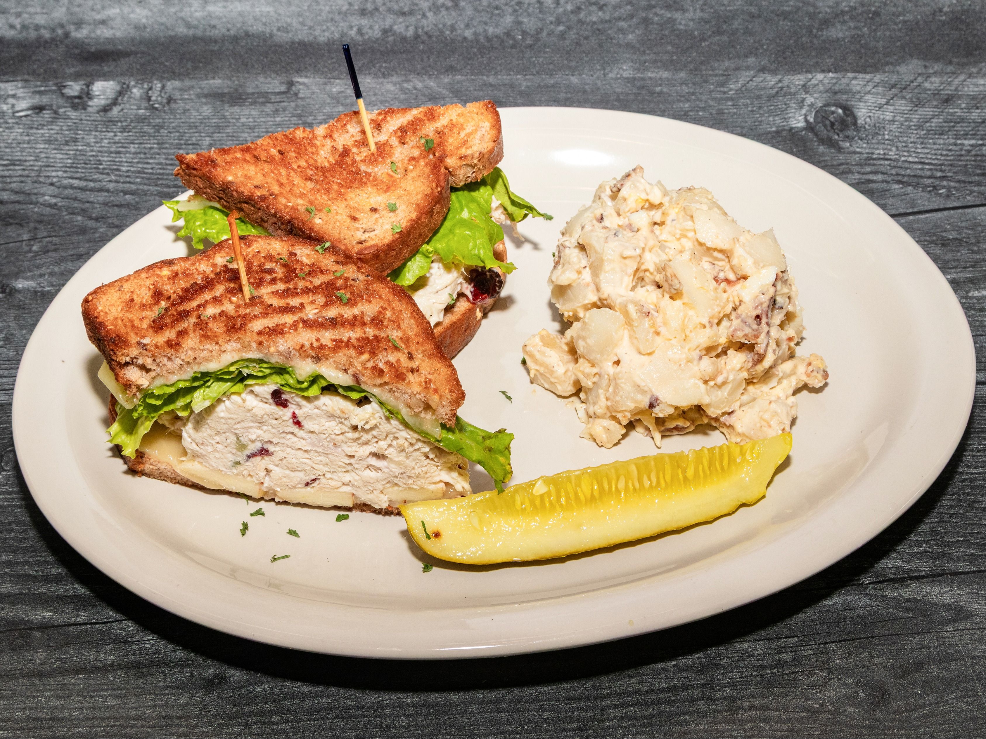 Cranberry Chicken Salad Sandwich