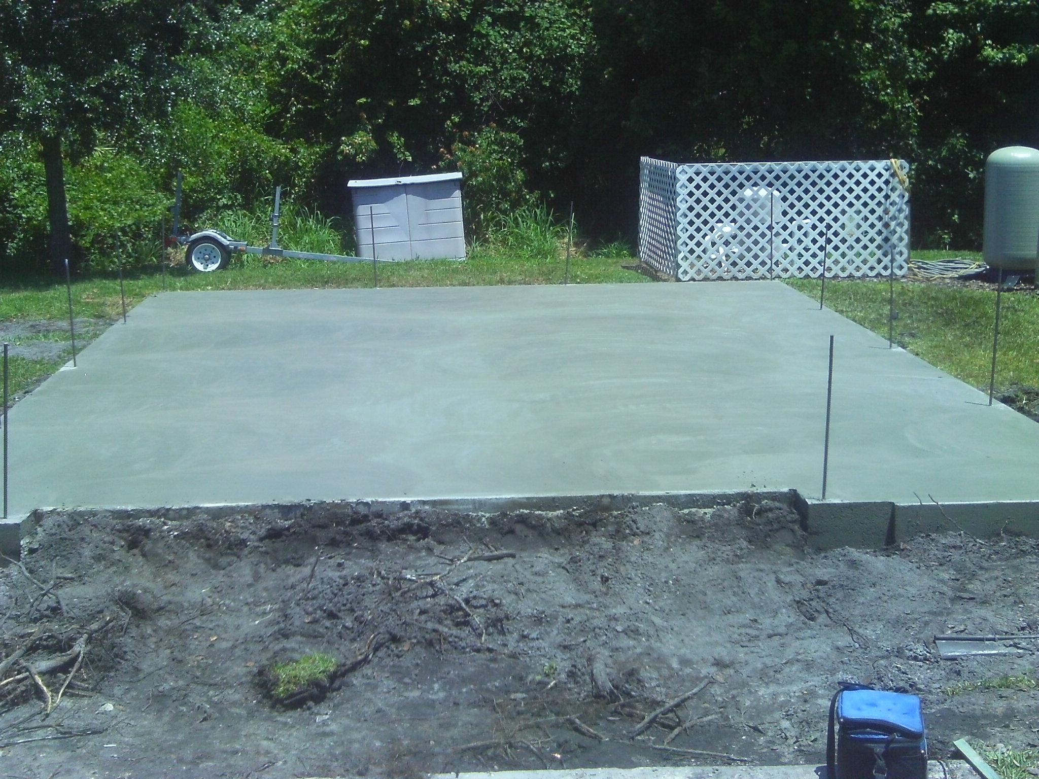Concrete lines coupon