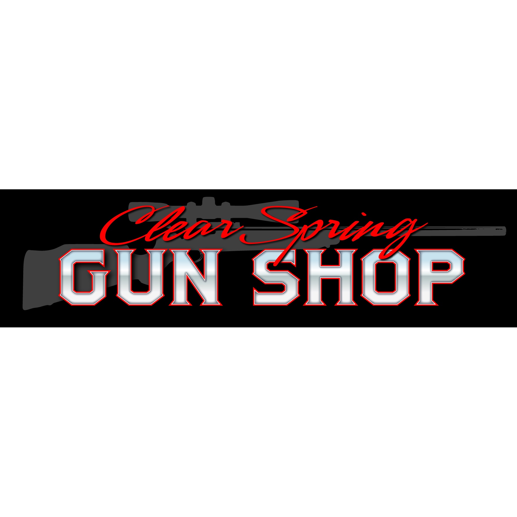Clear Spring Gun Shop Logo