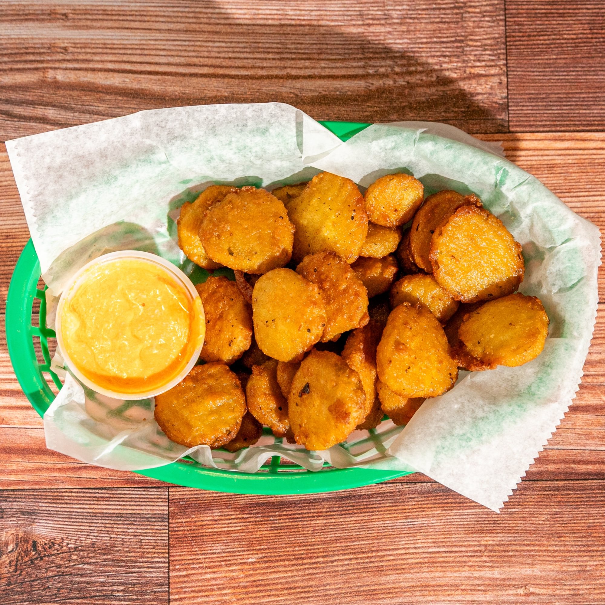 Beer Battered Pickle Chips