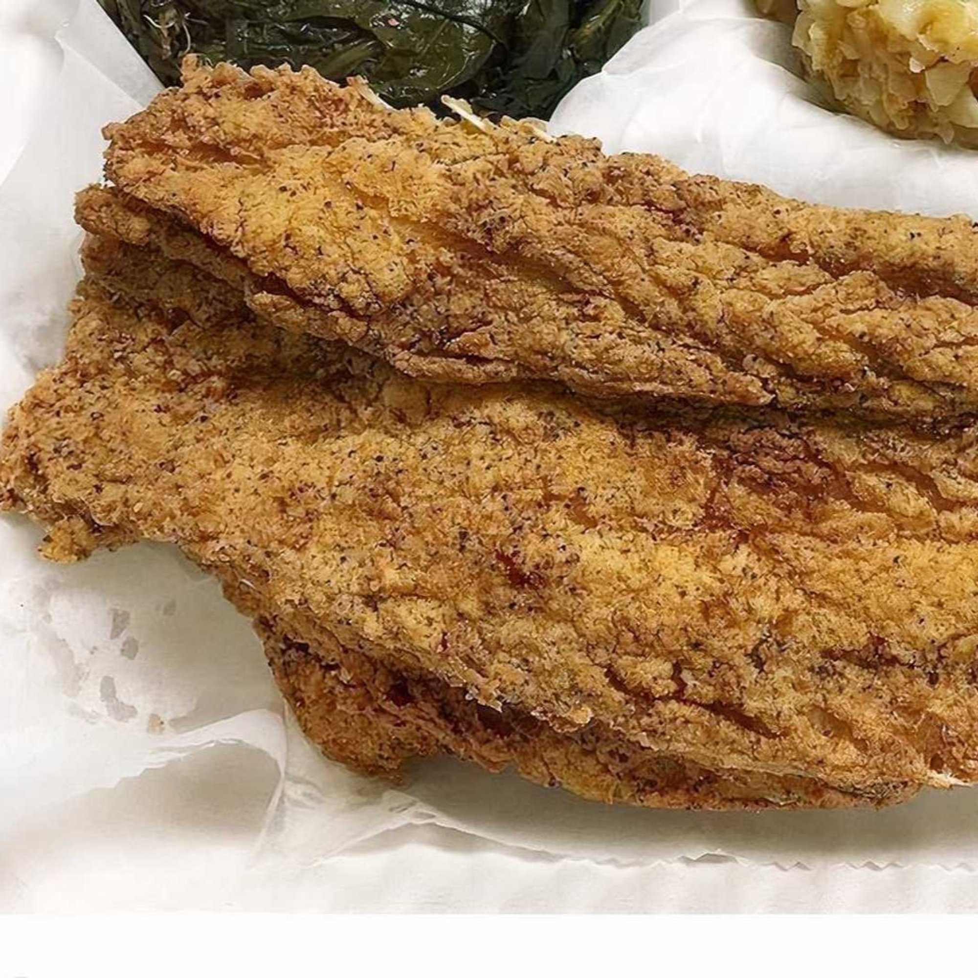 Fried Croaker Sandwich