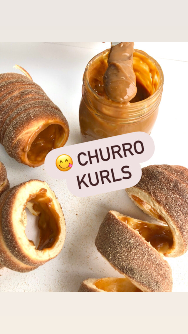 Churro Kurls w/ Dulce de Leche
