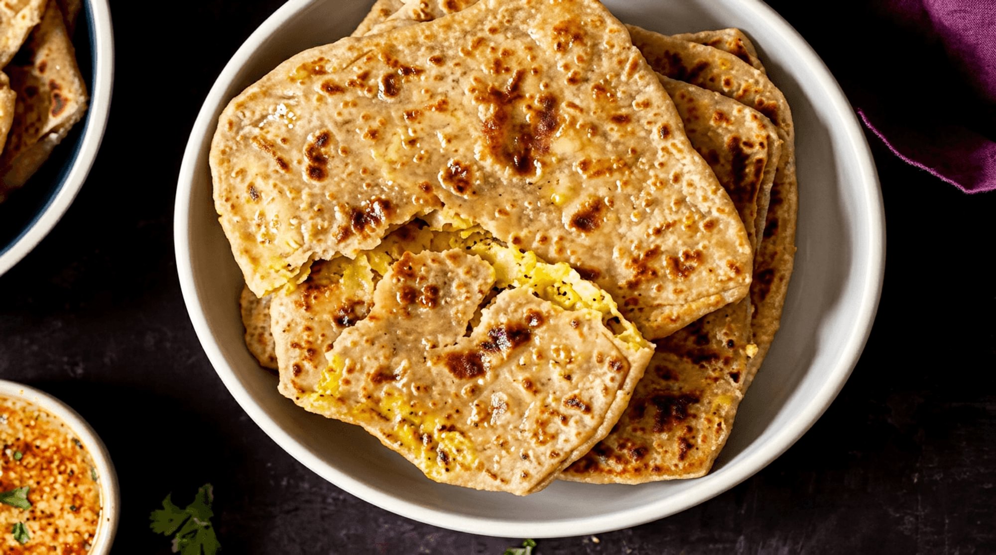 Aloo Paratha Naan