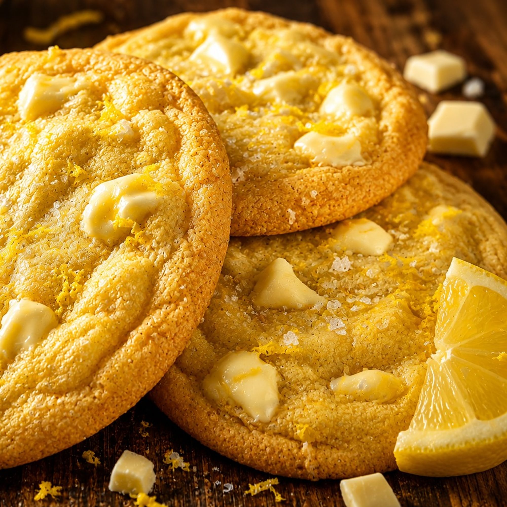 Lemon White Chocolate Cookie