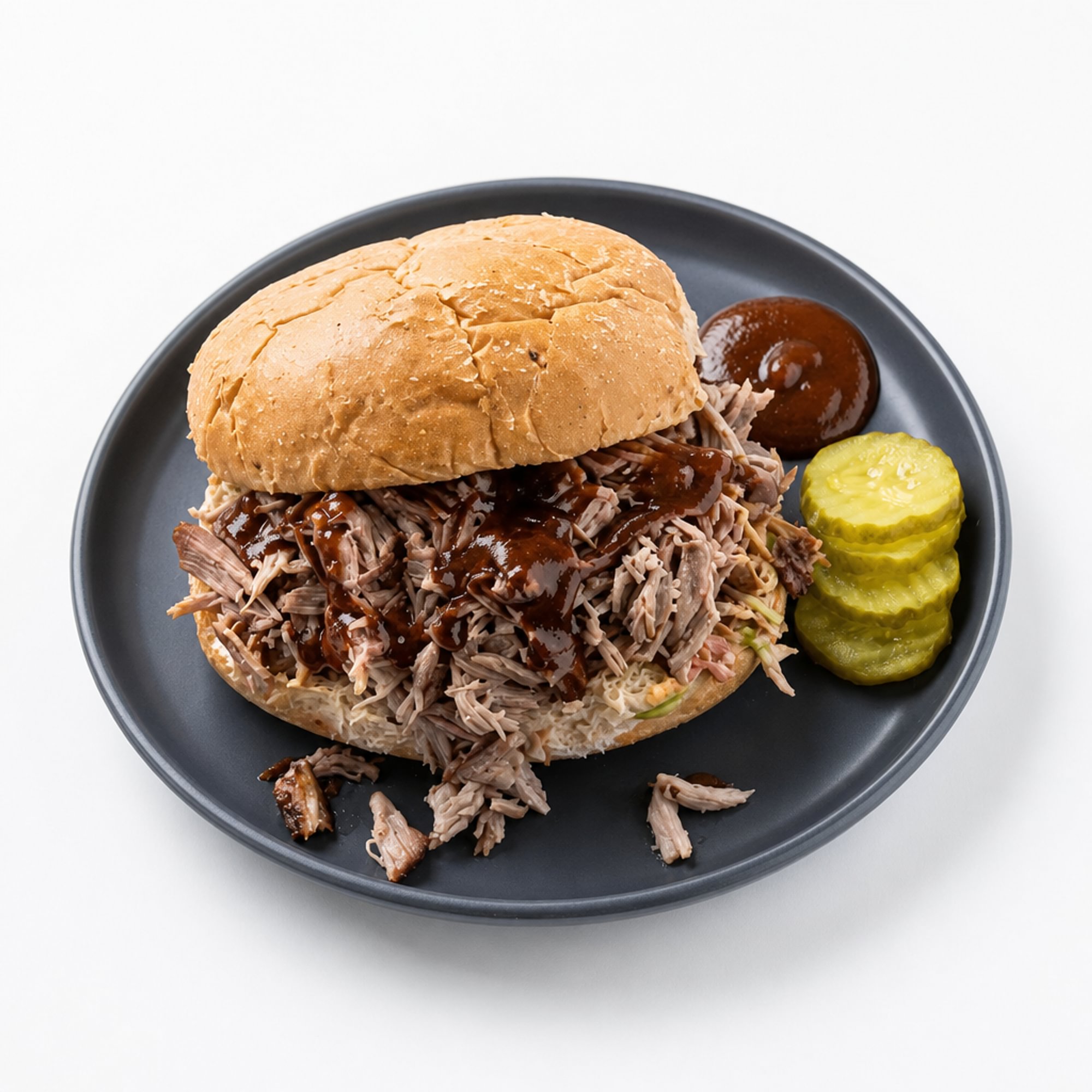 Smoked Pulled Pork Sandwich