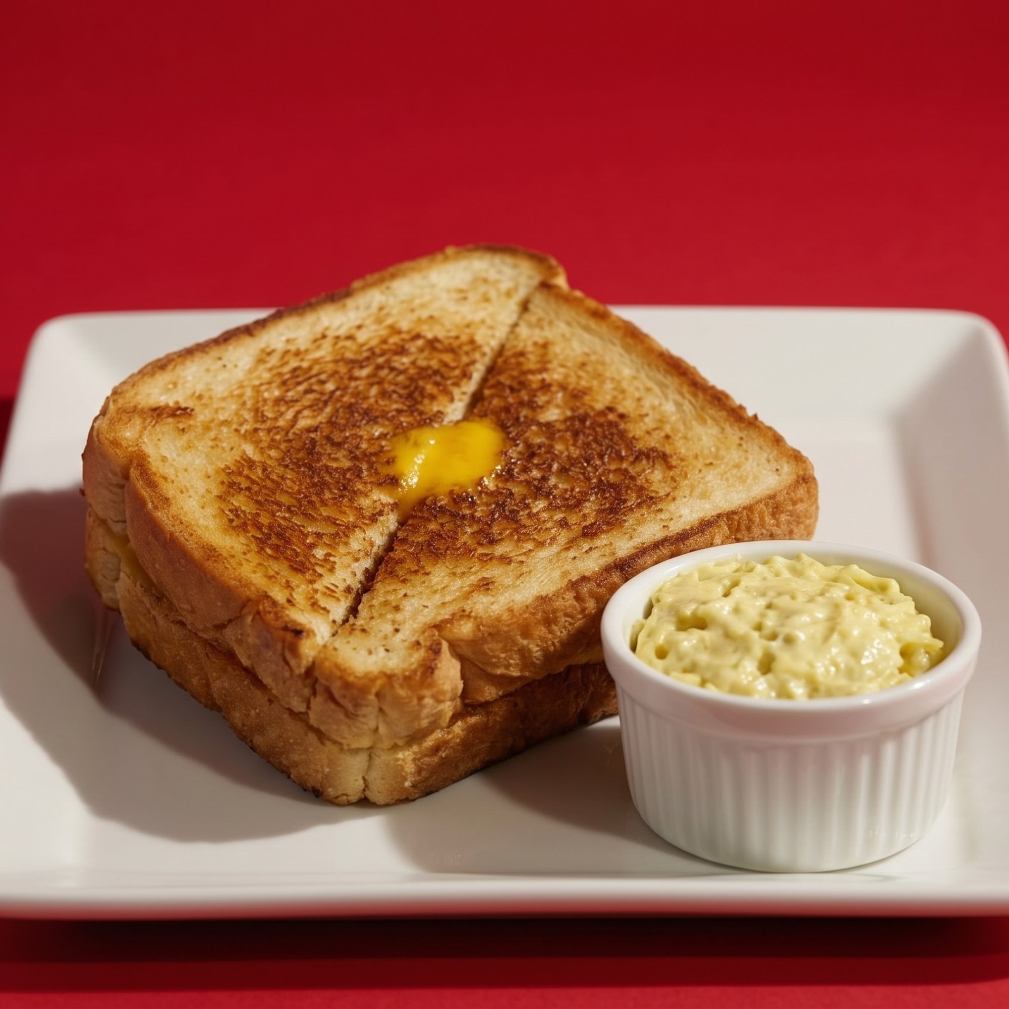 Grilled Ham & Cheese Breakfast Sandwich