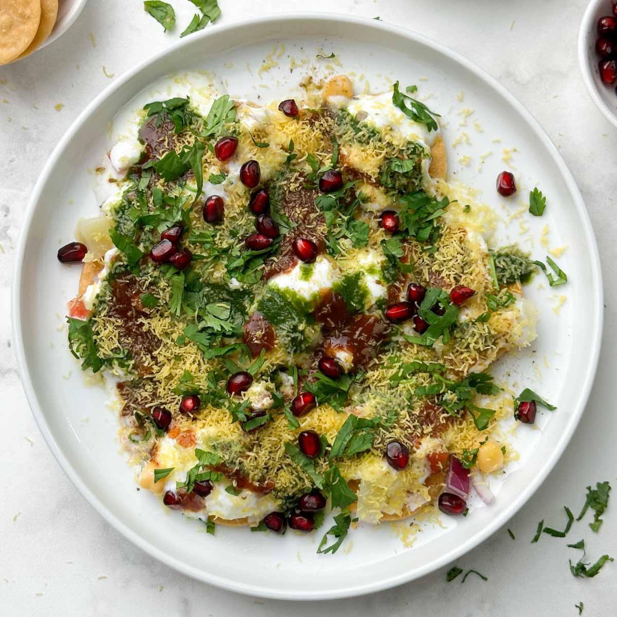 Dahi papdi chaat