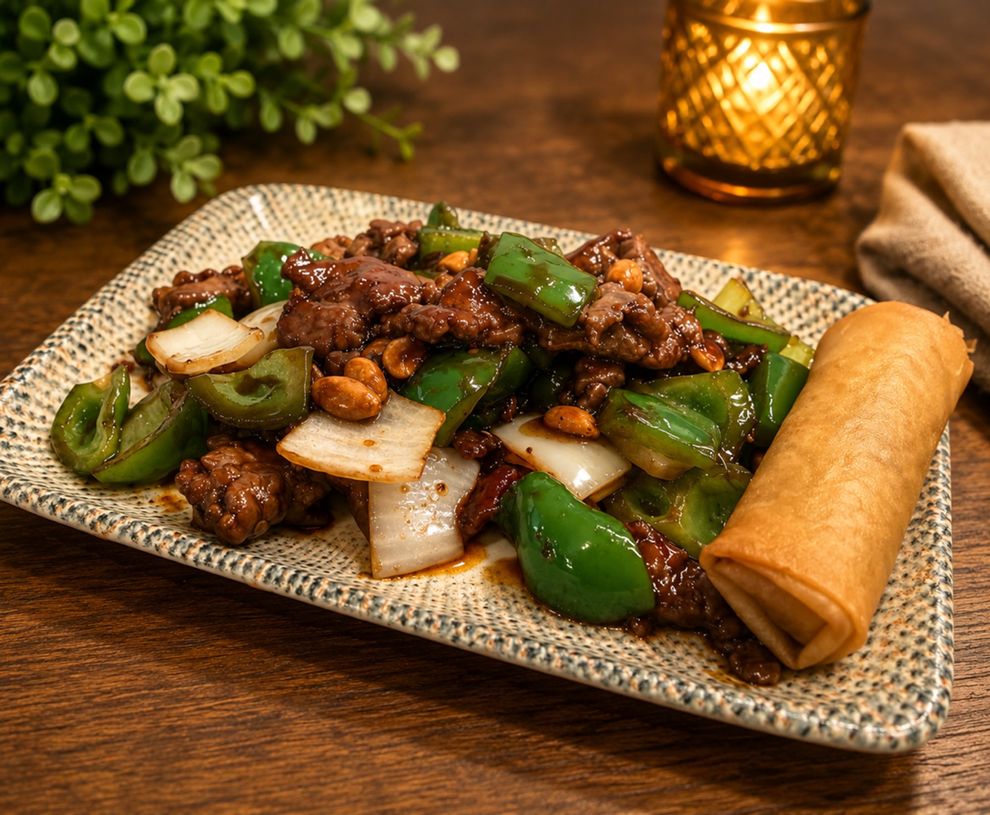 L Kung Pao Beef 宫保牛
