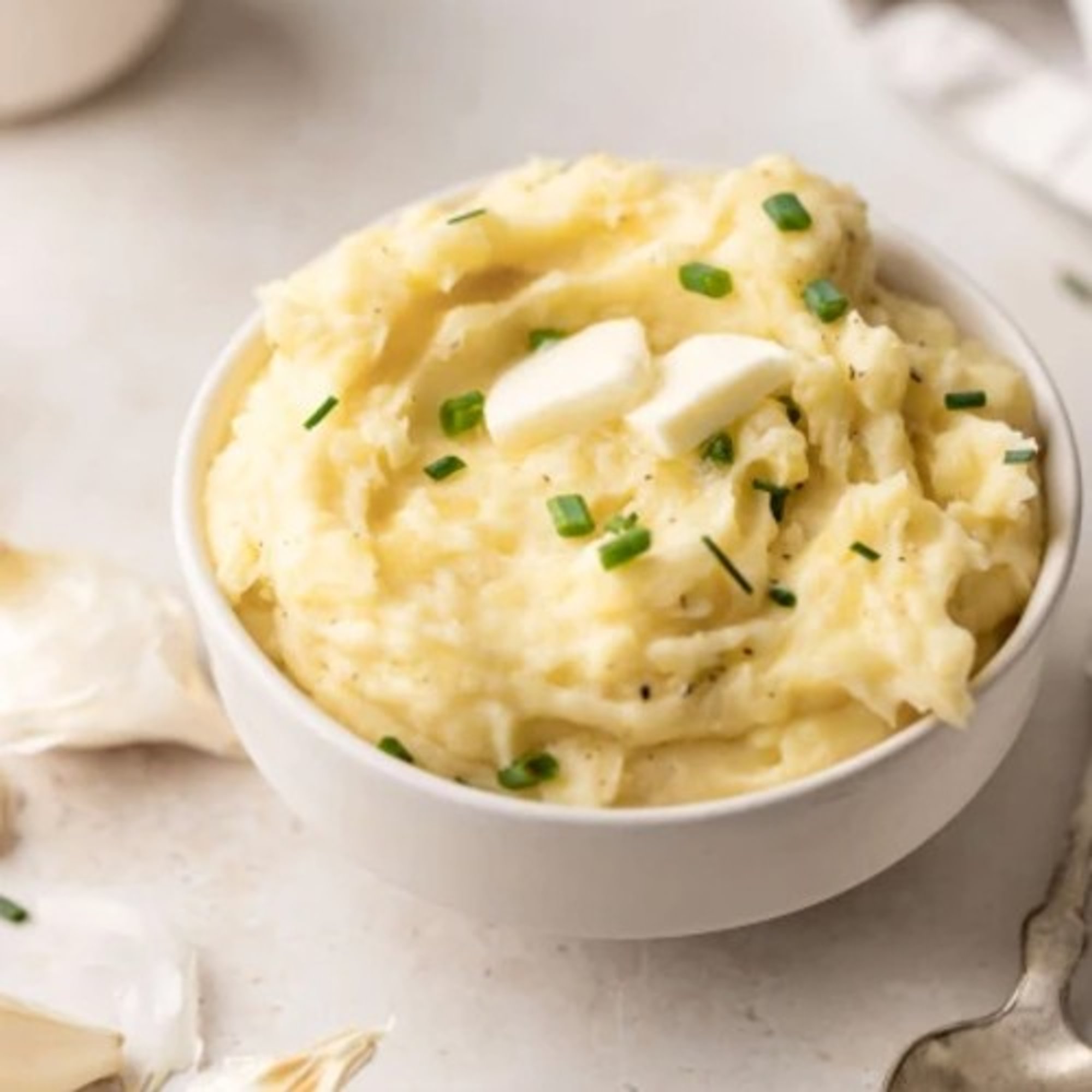 Side Garlic Mashed Potatoes