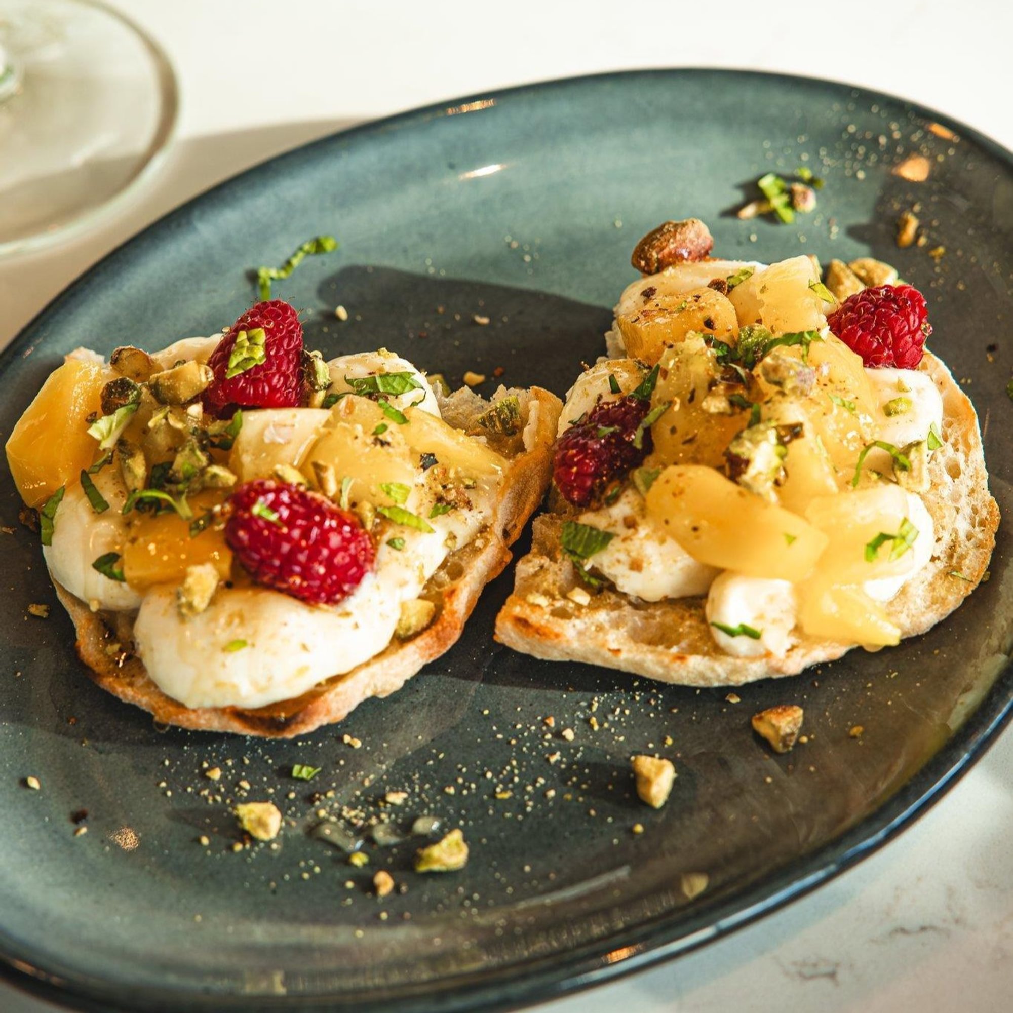 Fresh Fruit Toast