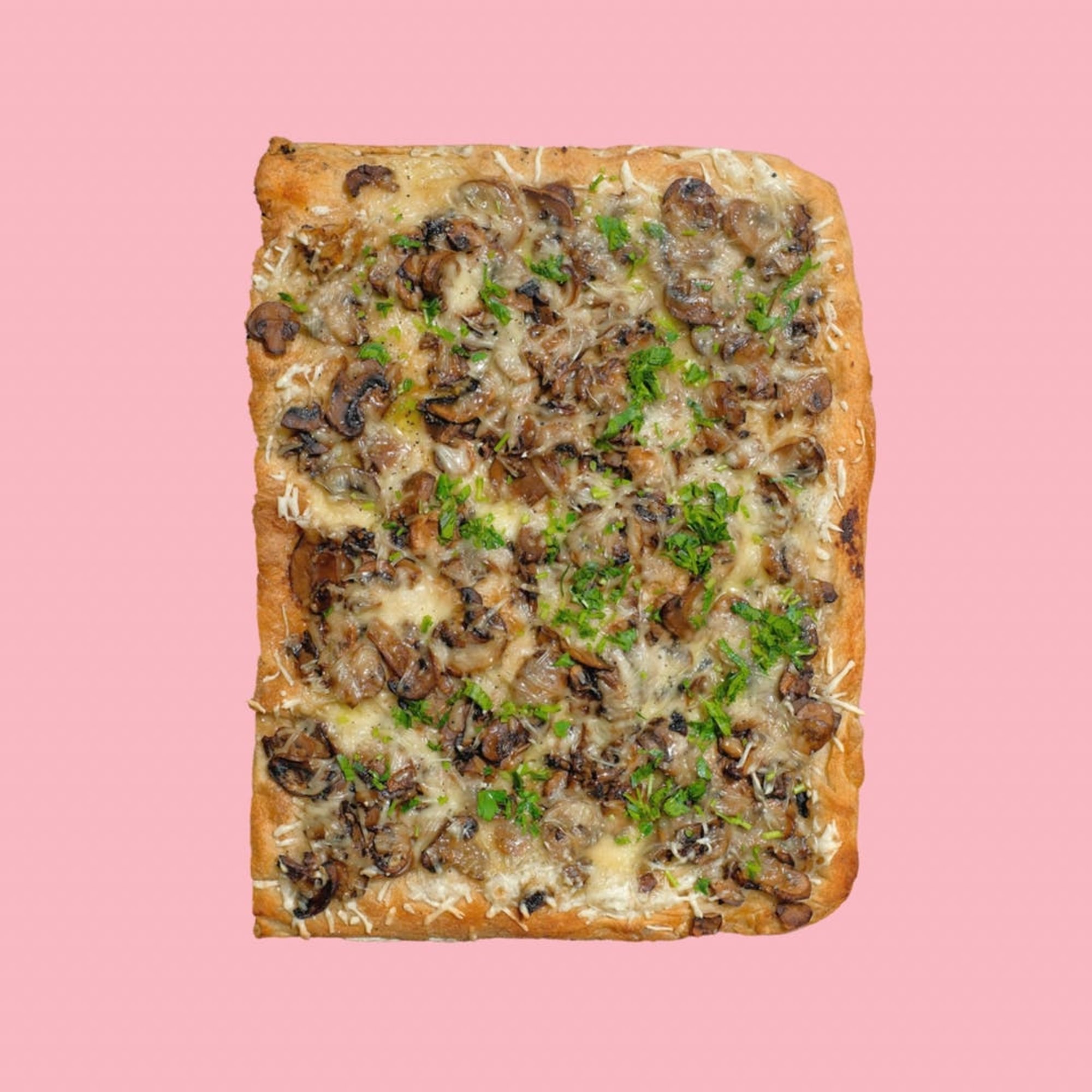 Vegan Mushroom Pizza