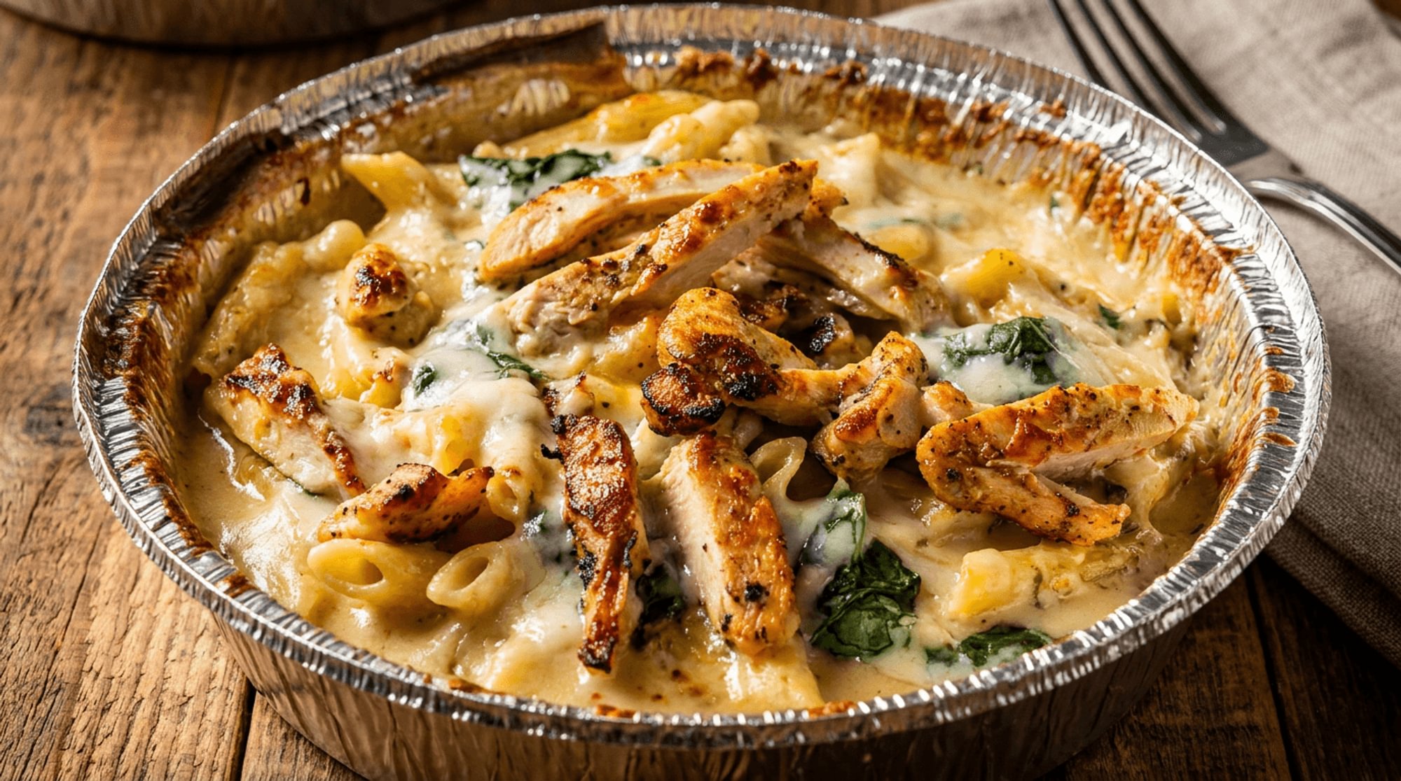 Broccoli Chicken Alfredo Pasta
