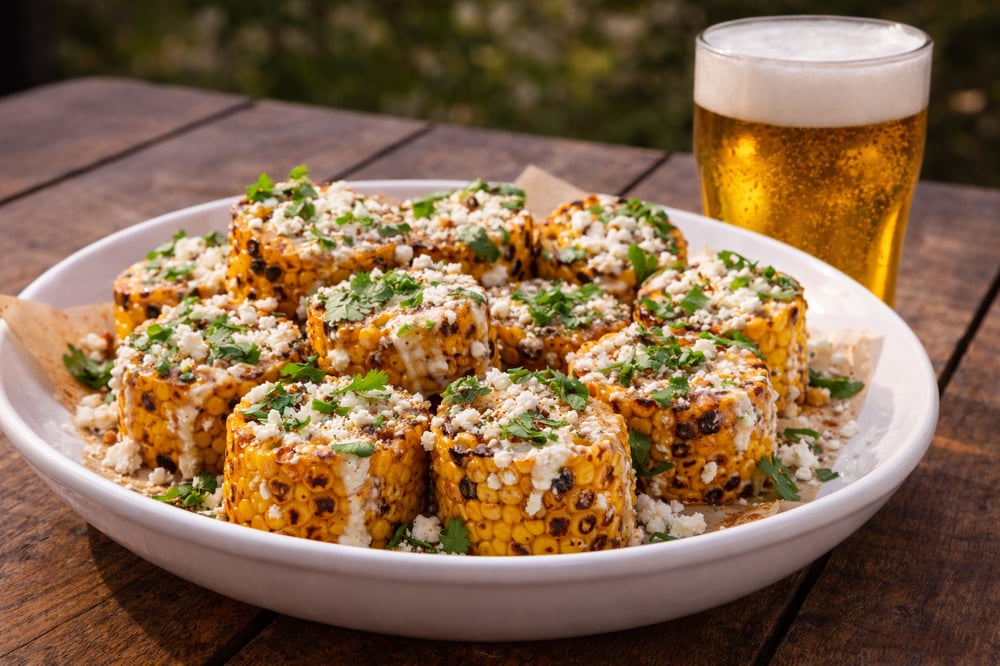 Roasted Elote Street Corn