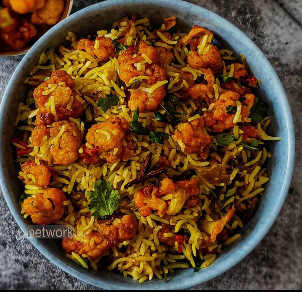 Chili Gobi Biryani