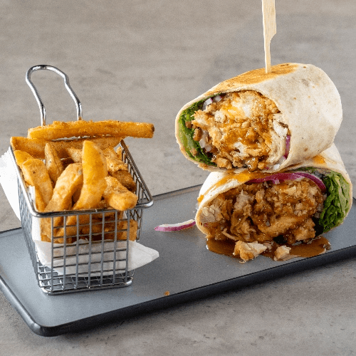 Stinga' Wrap with Fries