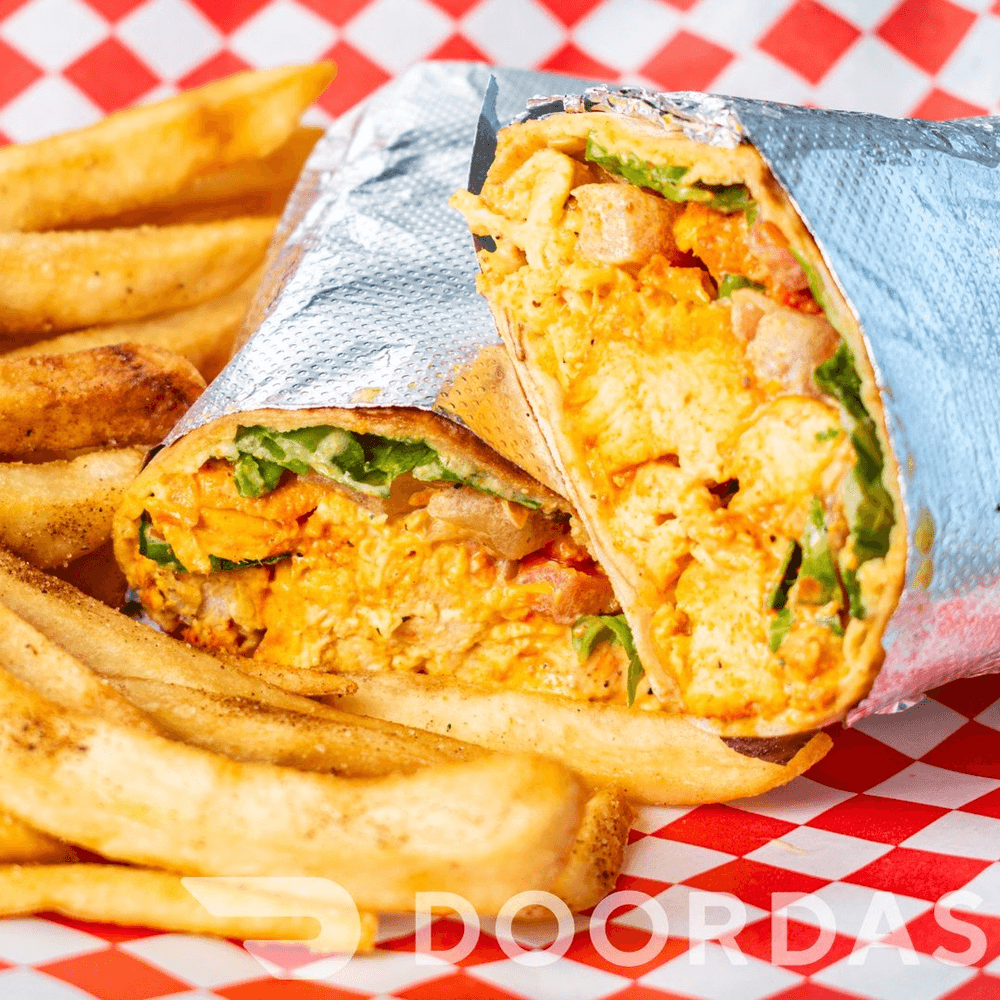Chicken Shawarma with Fries