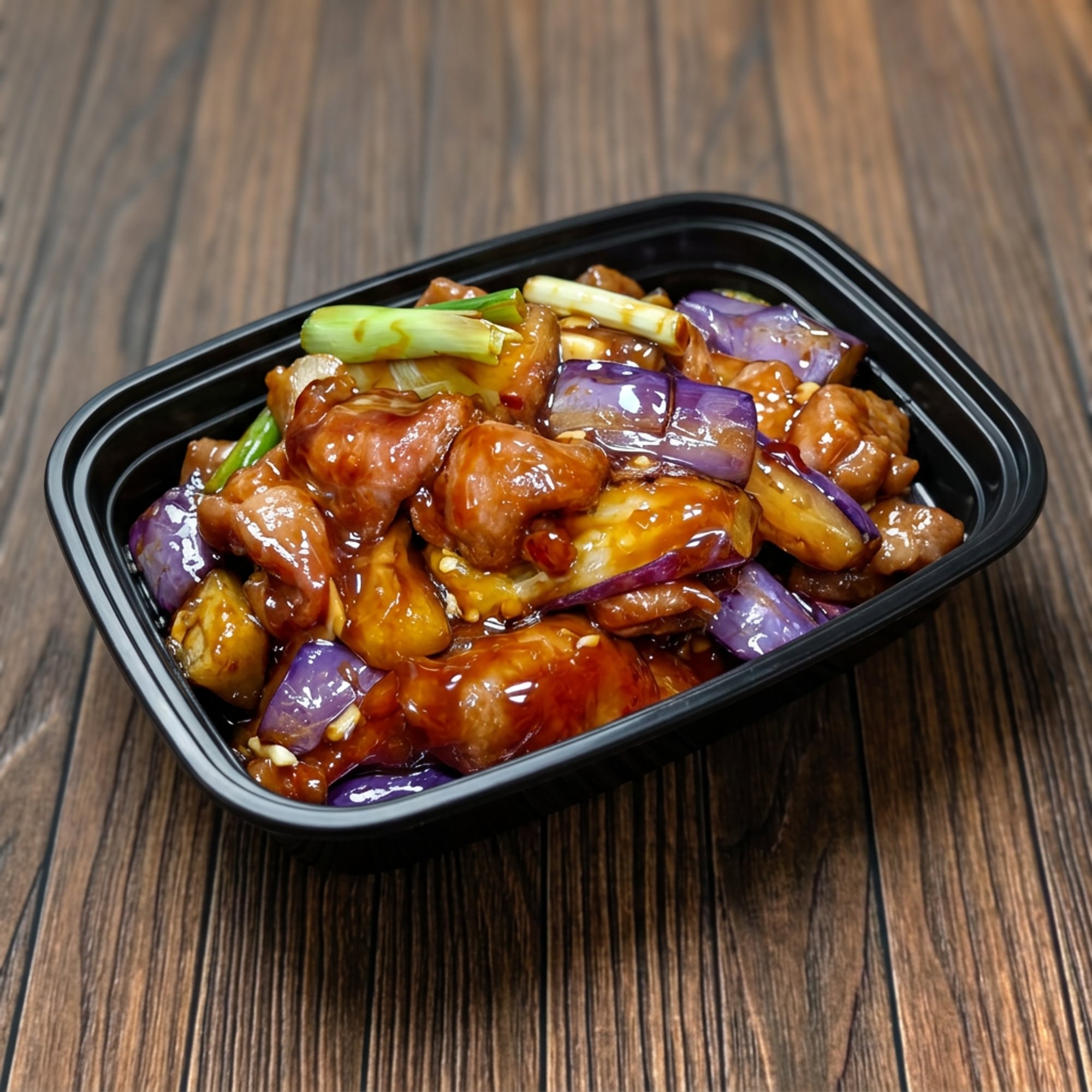 Pork & Eggplant in Garlic Sauce