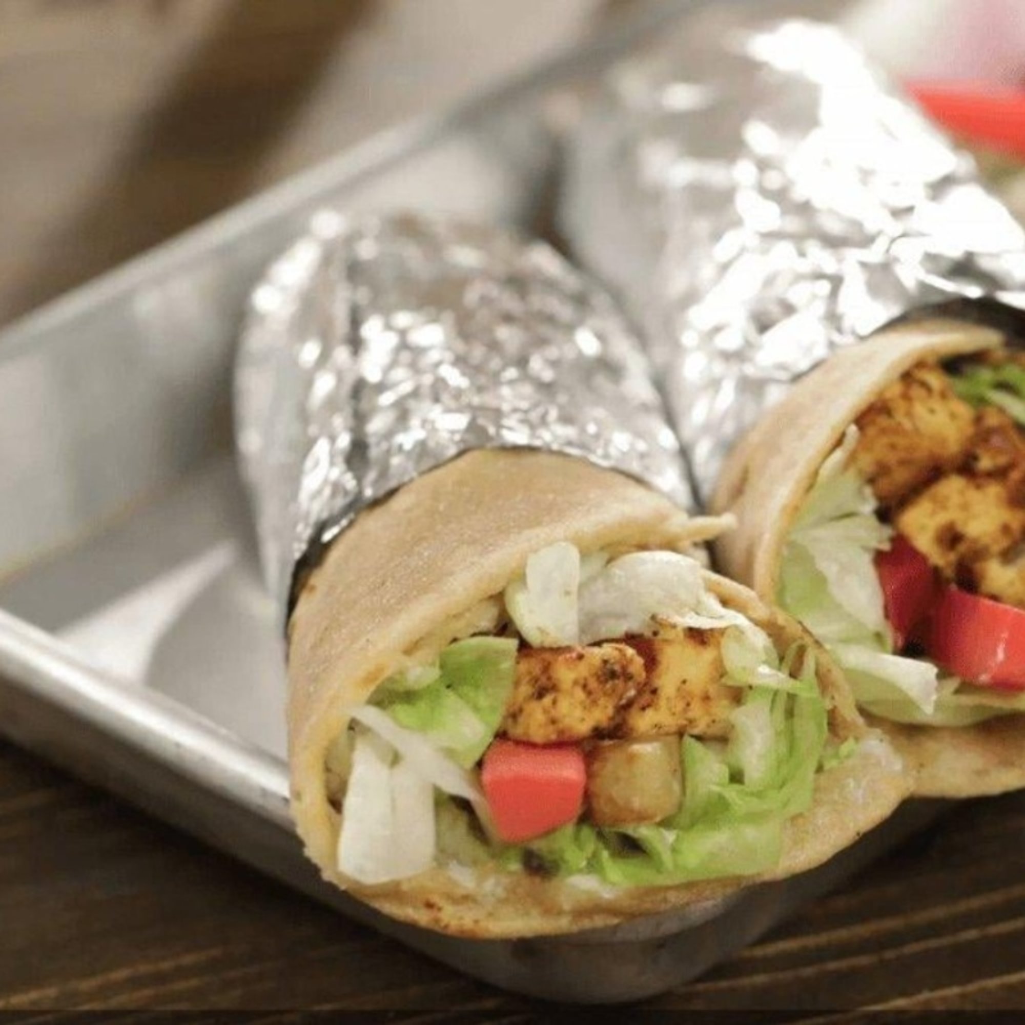 Paneer Tikka Wrap