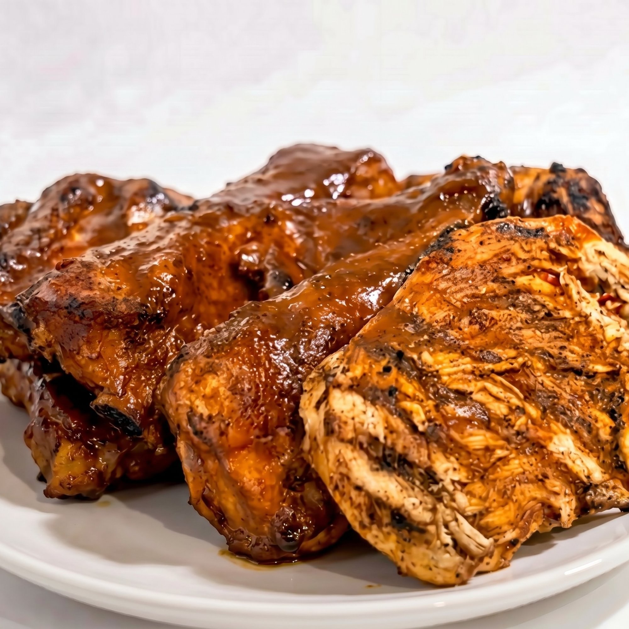 Riblets and Chicken Combo Plate
