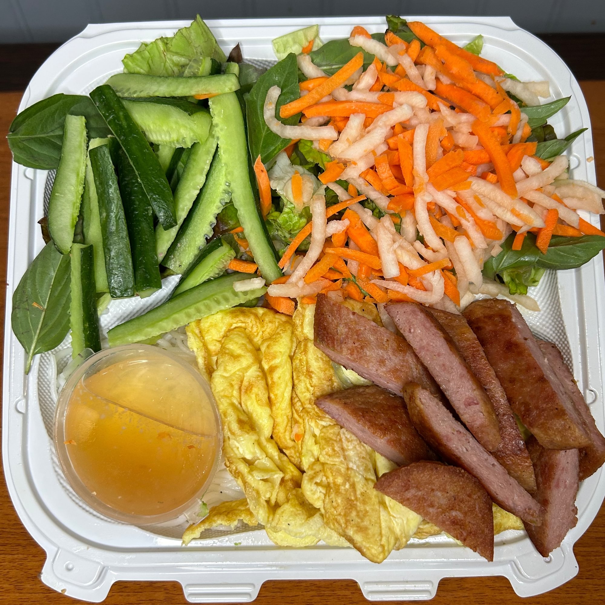 Spam & Egg Vermicelli