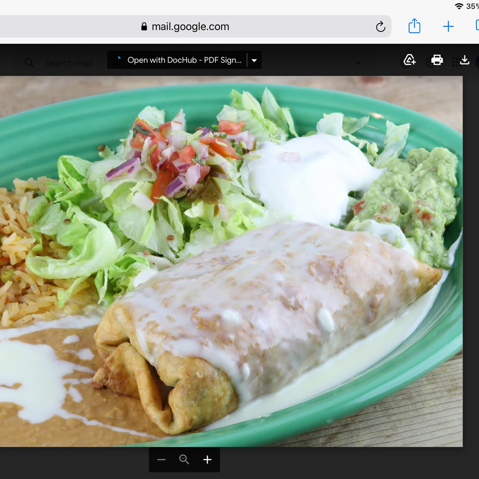 Fajita Chimichanga