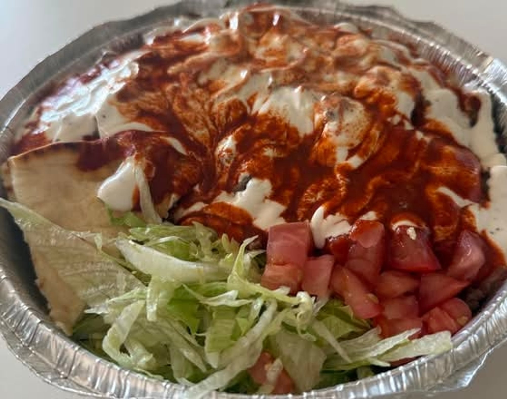 Gyro Over Rice