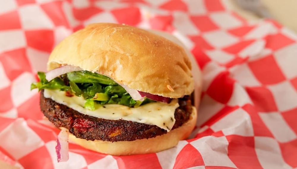 #29 Spicy Black Bean Burger