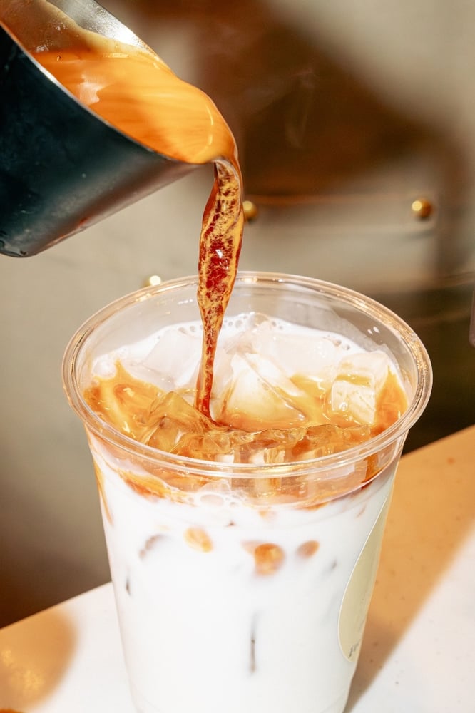 Iced Banana Latte