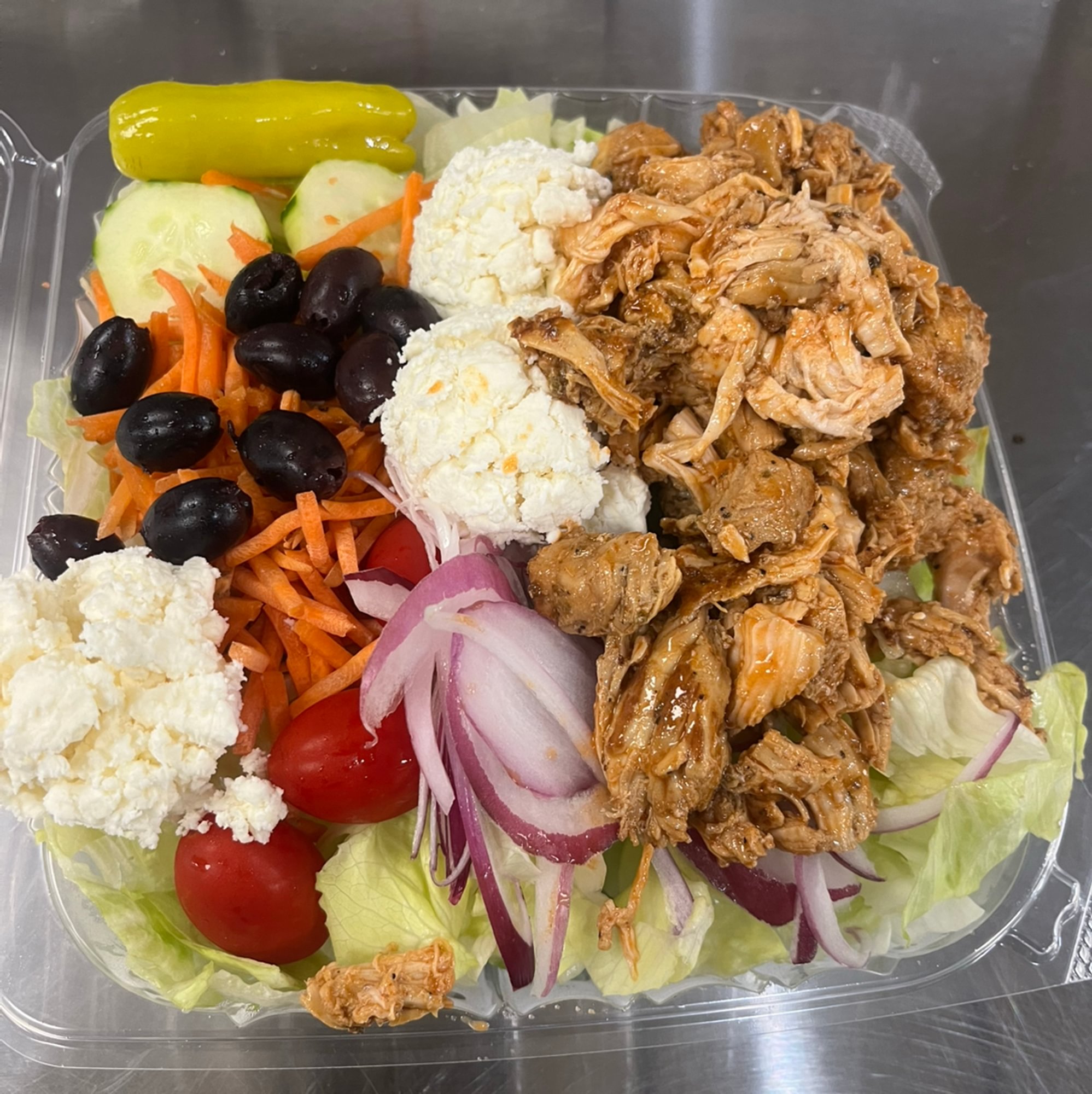 Greek With Grilled Chicken