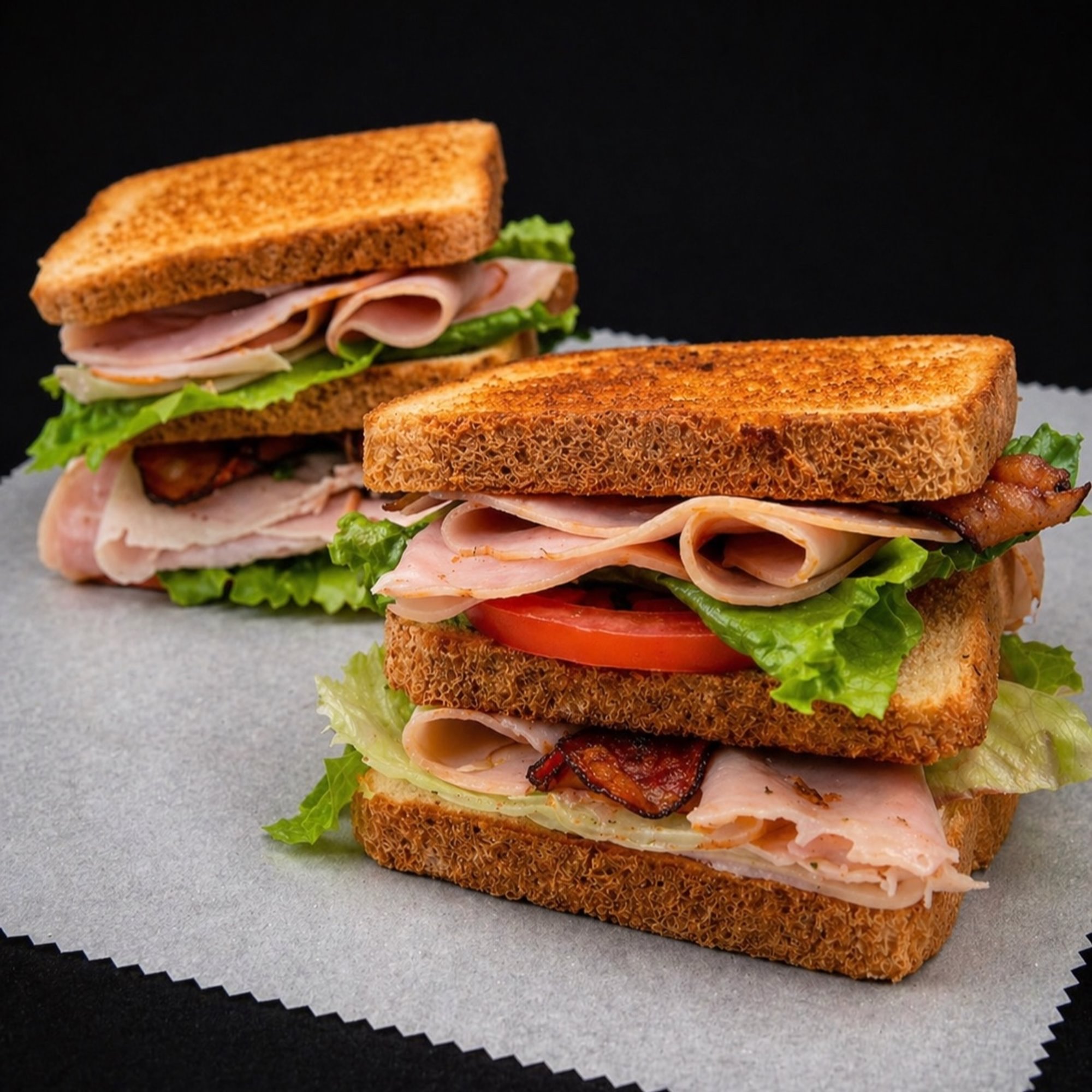Club Sandwich w Fries