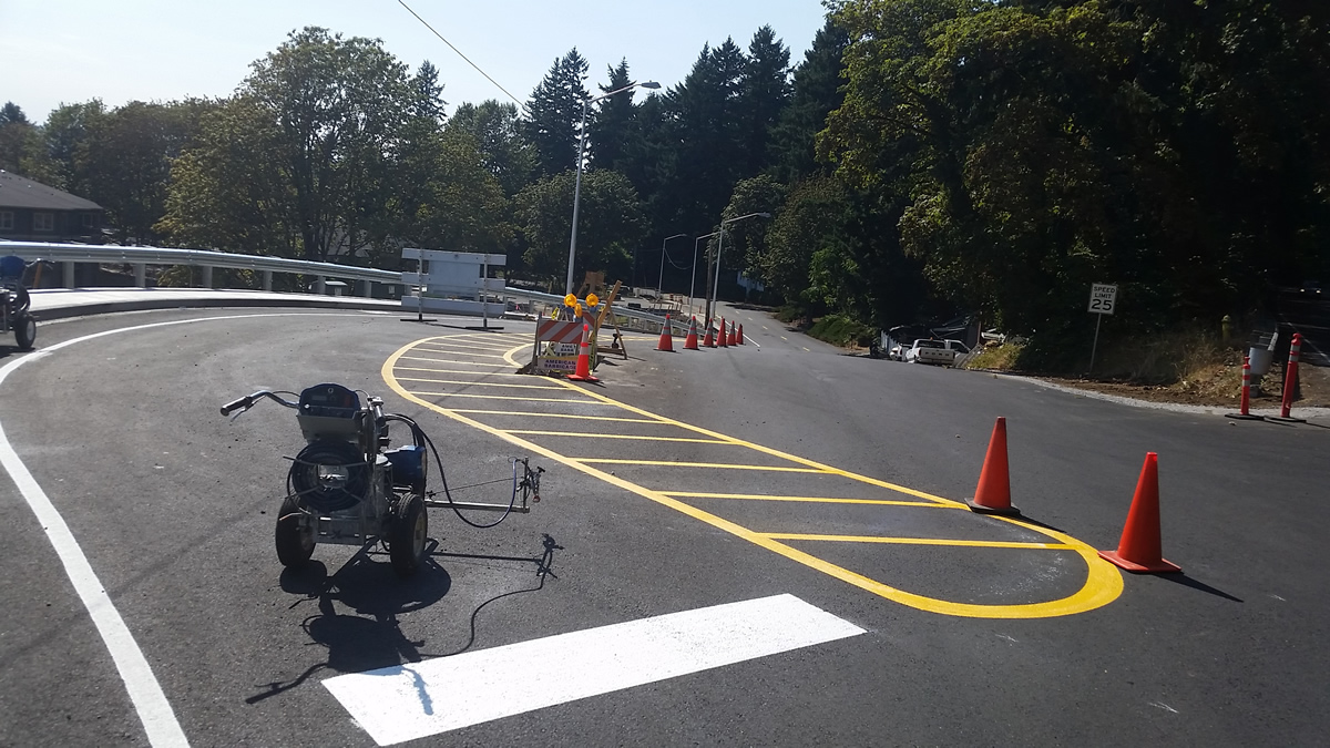 Columbia Basin Striping Image